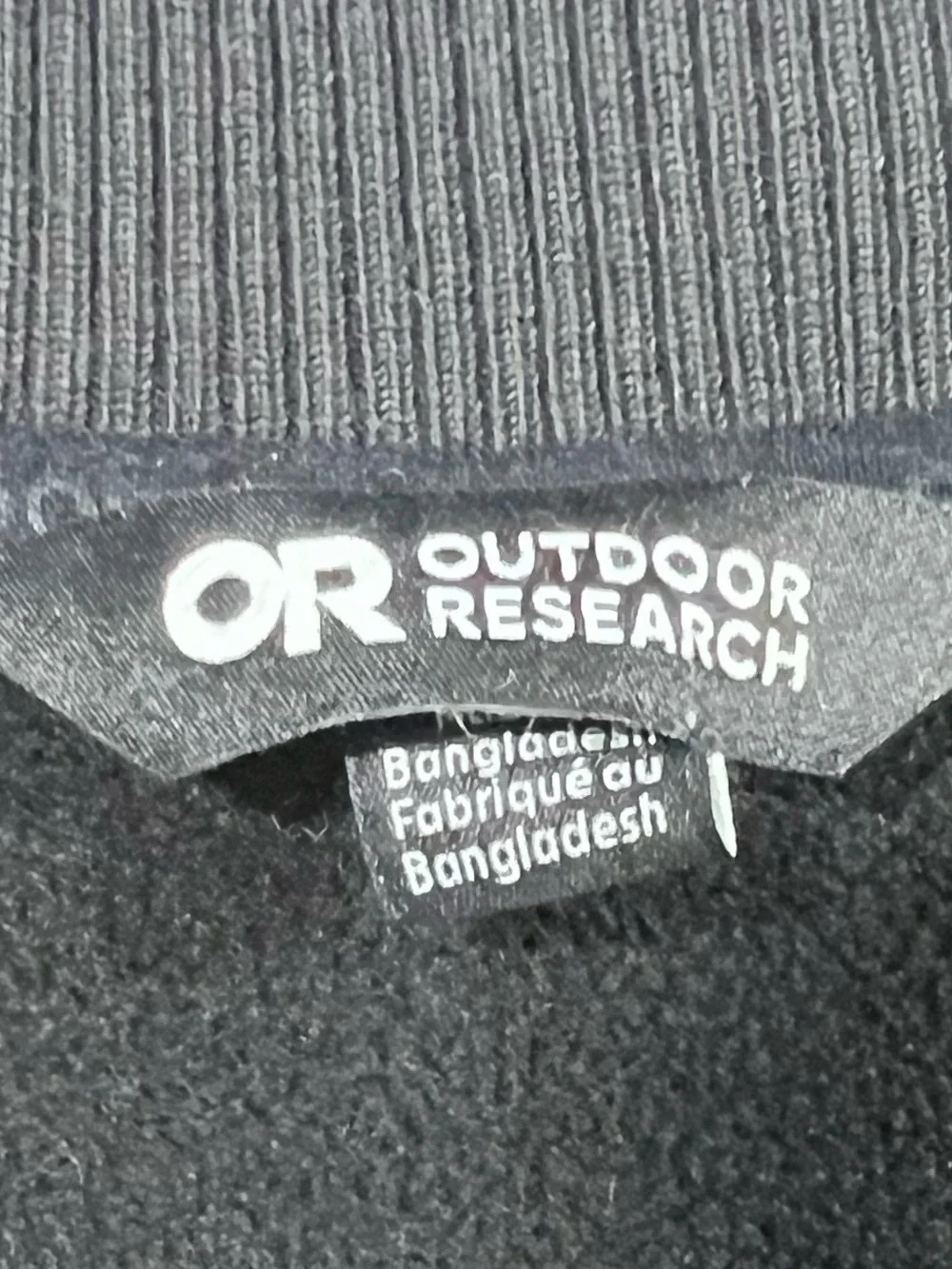 Outdoor Research Women’s Juneau Black Sherpa Fleece Coat Size Small